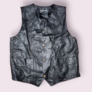 Vintage Leather Vest